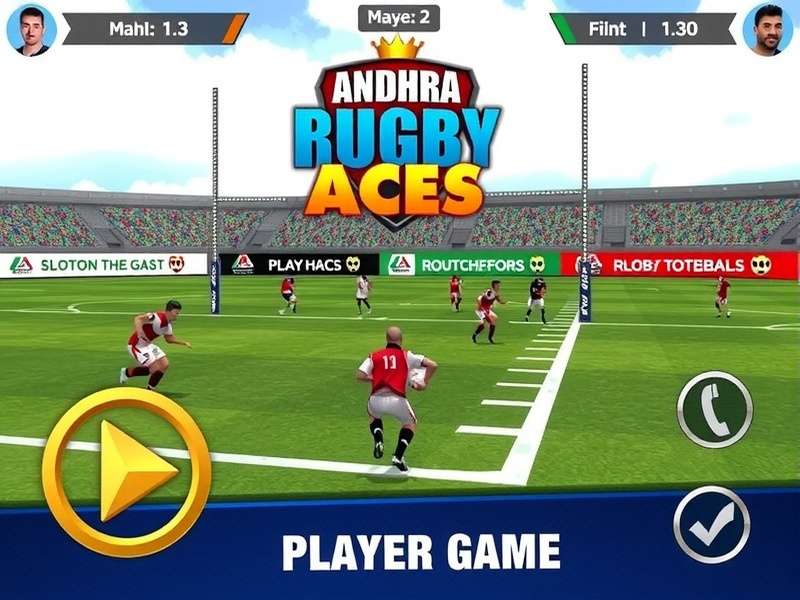 Andhra Rugby Aces in Action Andhra Rugby Aces Game Screenshot